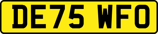 DE75WFO
