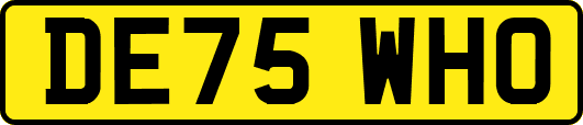DE75WHO