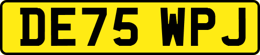 DE75WPJ