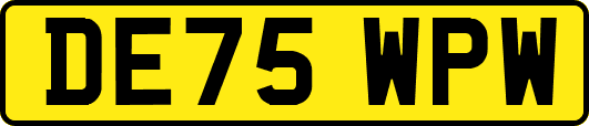 DE75WPW