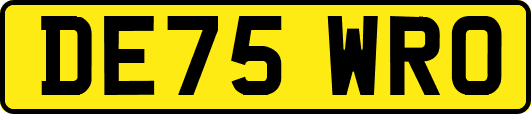 DE75WRO