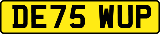 DE75WUP