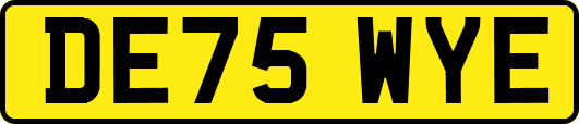 DE75WYE