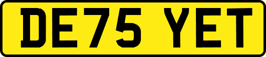 DE75YET