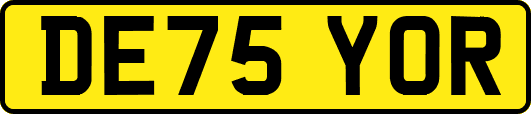 DE75YOR
