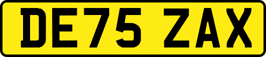 DE75ZAX
