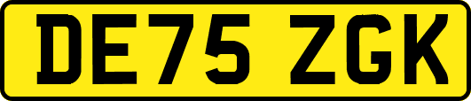 DE75ZGK