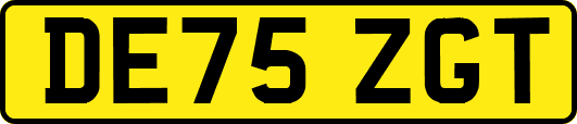 DE75ZGT