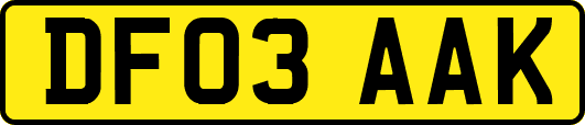 DF03AAK