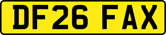 DF26FAX