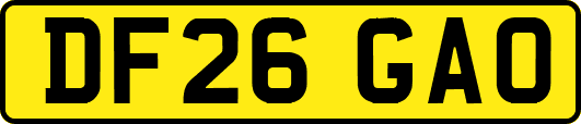 DF26GAO