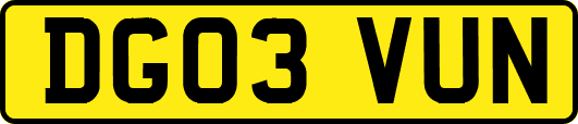 DG03VUN