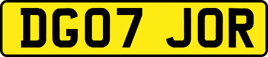 DG07JOR