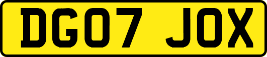 DG07JOX