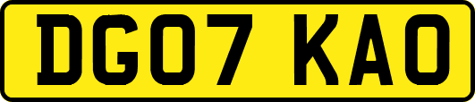 DG07KAO