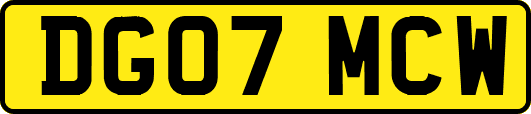 DG07MCW