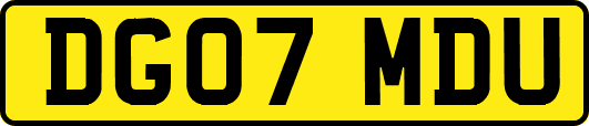 DG07MDU