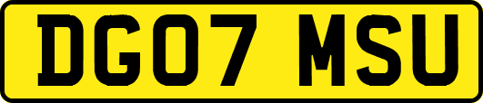 DG07MSU