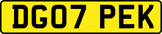 DG07PEK