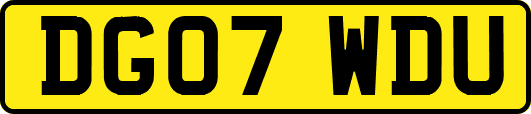 DG07WDU