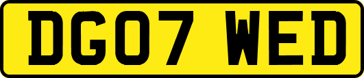 DG07WED