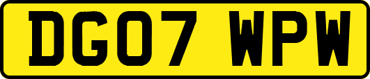 DG07WPW