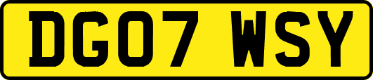 DG07WSY