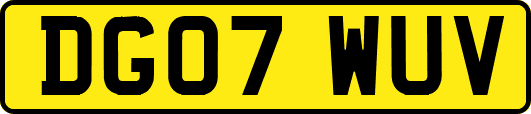 DG07WUV