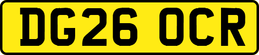 DG26OCR