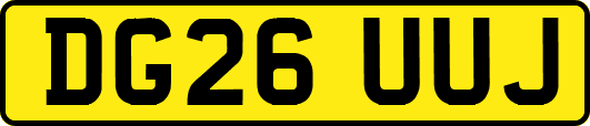 DG26UUJ