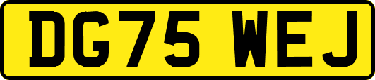 DG75WEJ