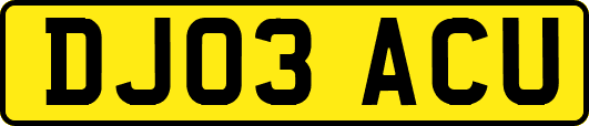 DJ03ACU