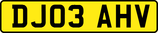 DJ03AHV