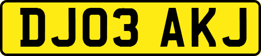 DJ03AKJ