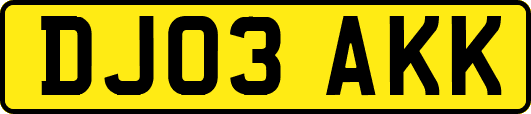 DJ03AKK