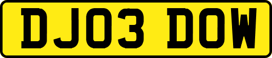 DJ03DOW