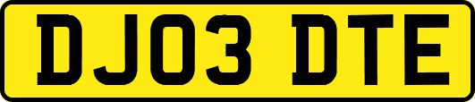 DJ03DTE
