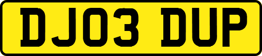 DJ03DUP