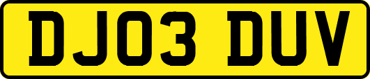 DJ03DUV