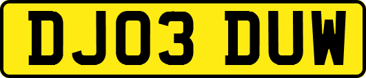 DJ03DUW
