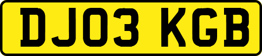 DJ03KGB