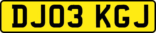 DJ03KGJ