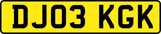 DJ03KGK
