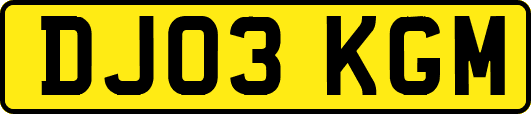 DJ03KGM