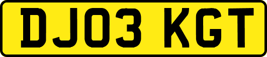 DJ03KGT