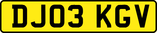 DJ03KGV