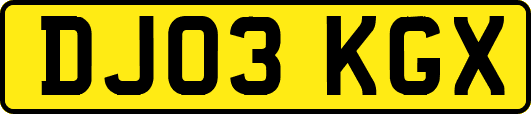 DJ03KGX