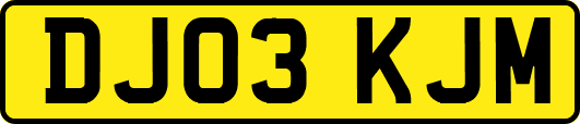 DJ03KJM