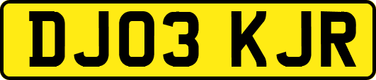 DJ03KJR