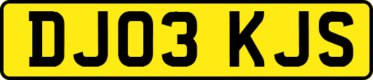 DJ03KJS